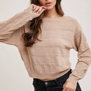 Home Knit Pullover Sweater
