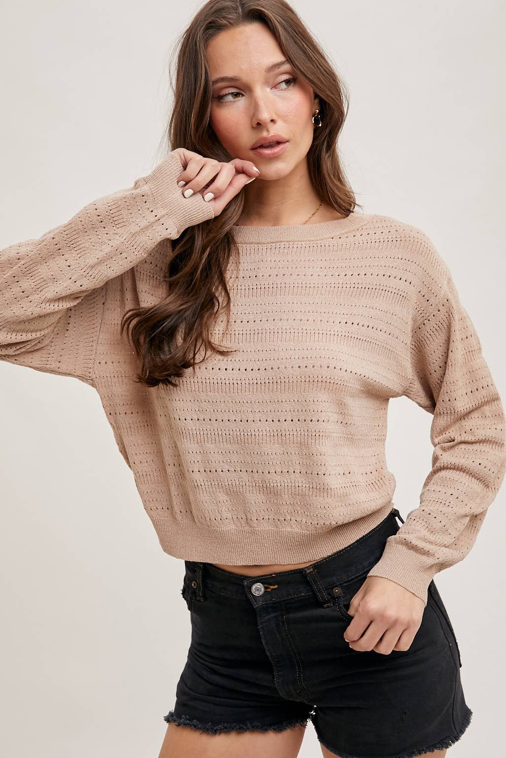 13767941-AAF8-6E15-81F7-13FE496F3E64 Knit Pullover Sweater