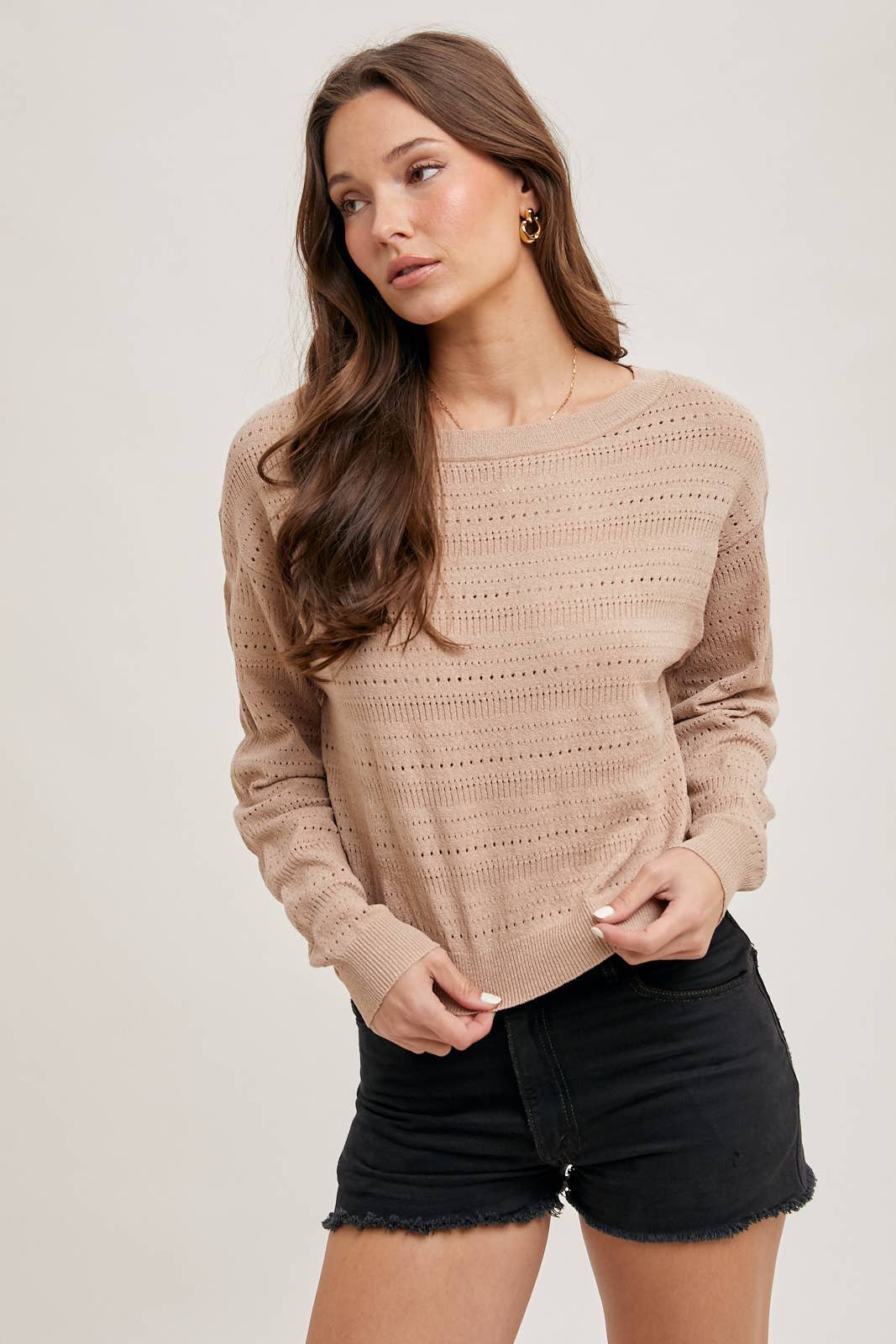 179E73C3-116C-5630-6FF5-CE9C7236B5CC Knit Pullover Sweater - Image 2