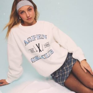 Home ASPEN SKI CLUB FLEECE SWEATSHIRT