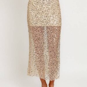 Maxi Skirt With Slit