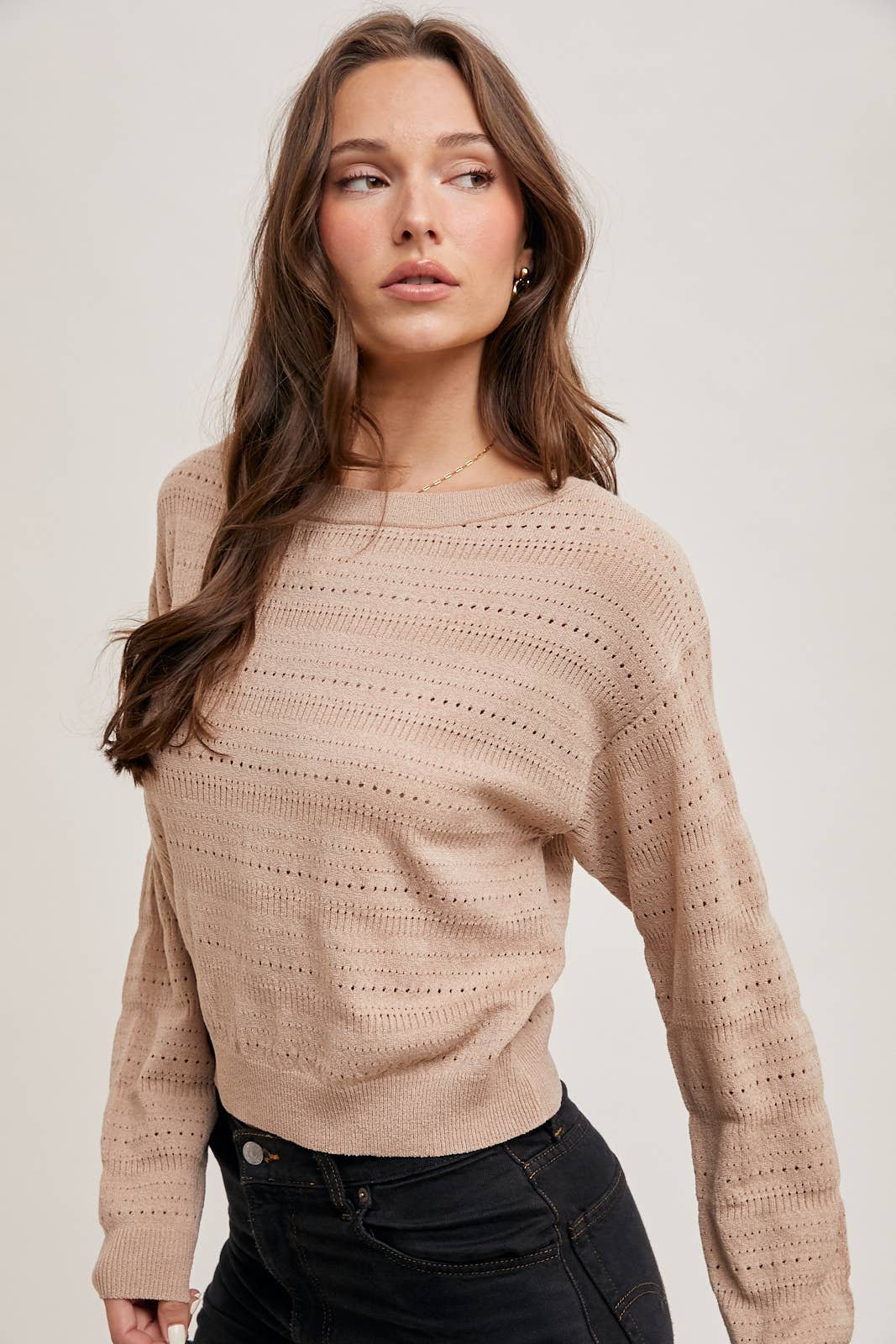 849F8612-DB92-5650-9CD7-AEB5A1C27D4A Knit Pullover Sweater - Image 4