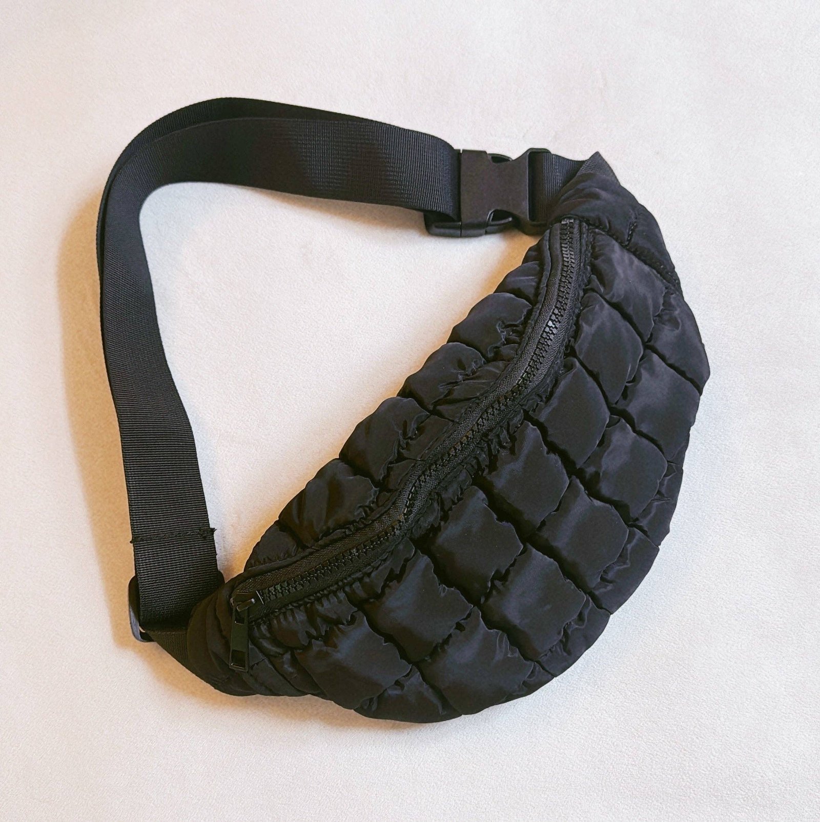 A8BA9C02-73FE-8B2A-23DE-C60CB61A9A77-1 Perfect Puffy Banana Shape Sling Bag - Image 2