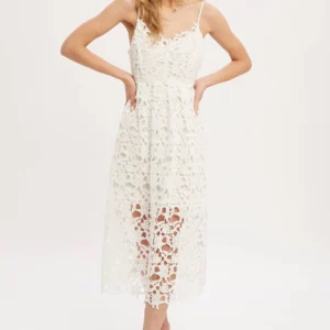 Lace Midi Dress