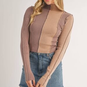 MOCK NECK TOP