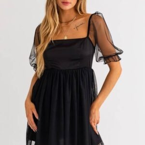 Home Babydoll Mini Dress